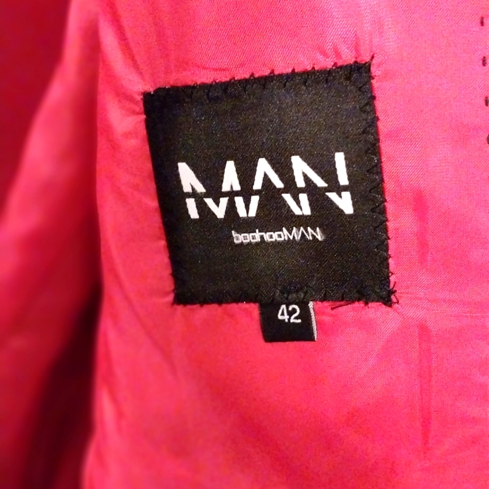 Pink Suit Set Boohooman